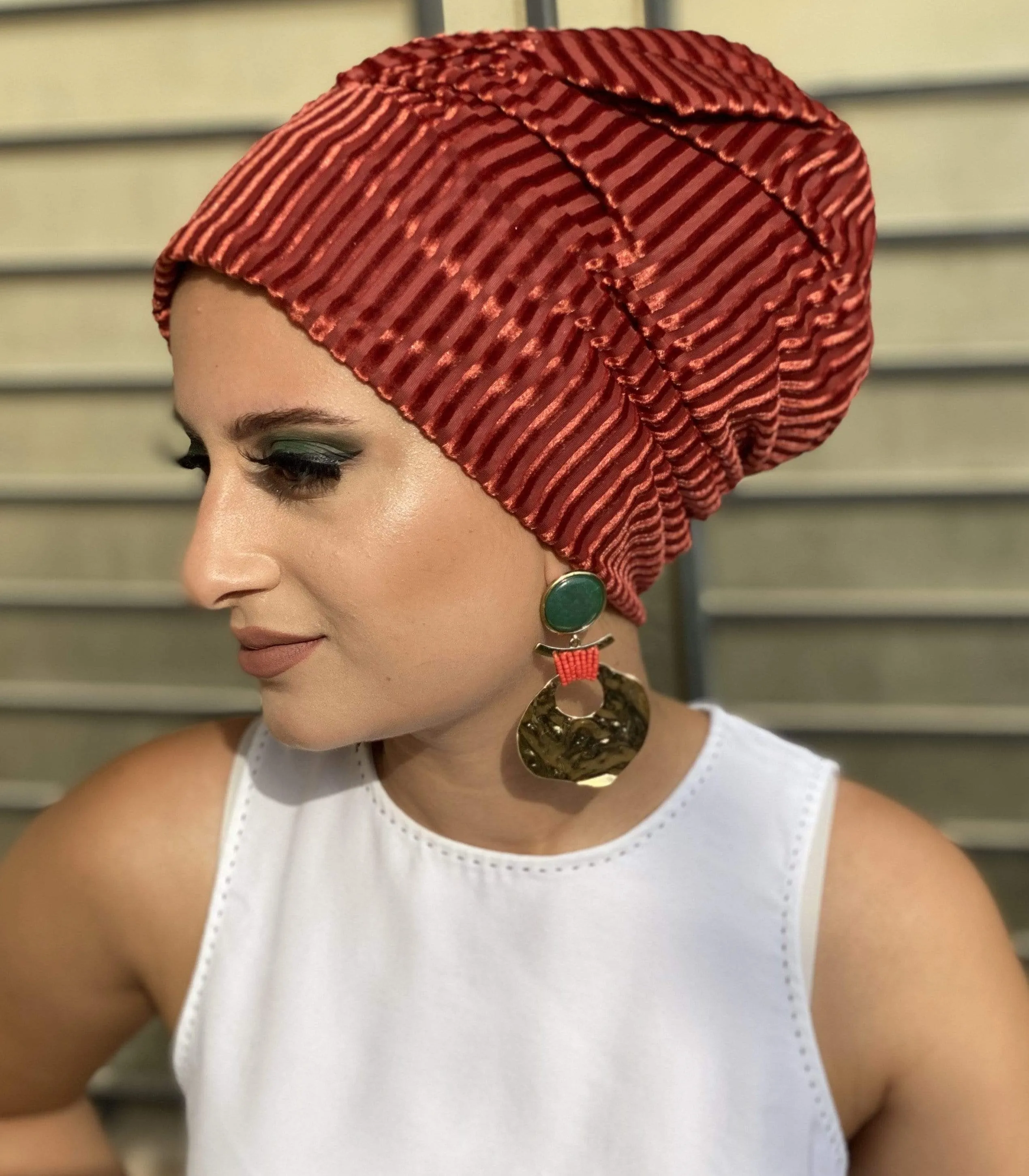 Beanie Velvet - Amber