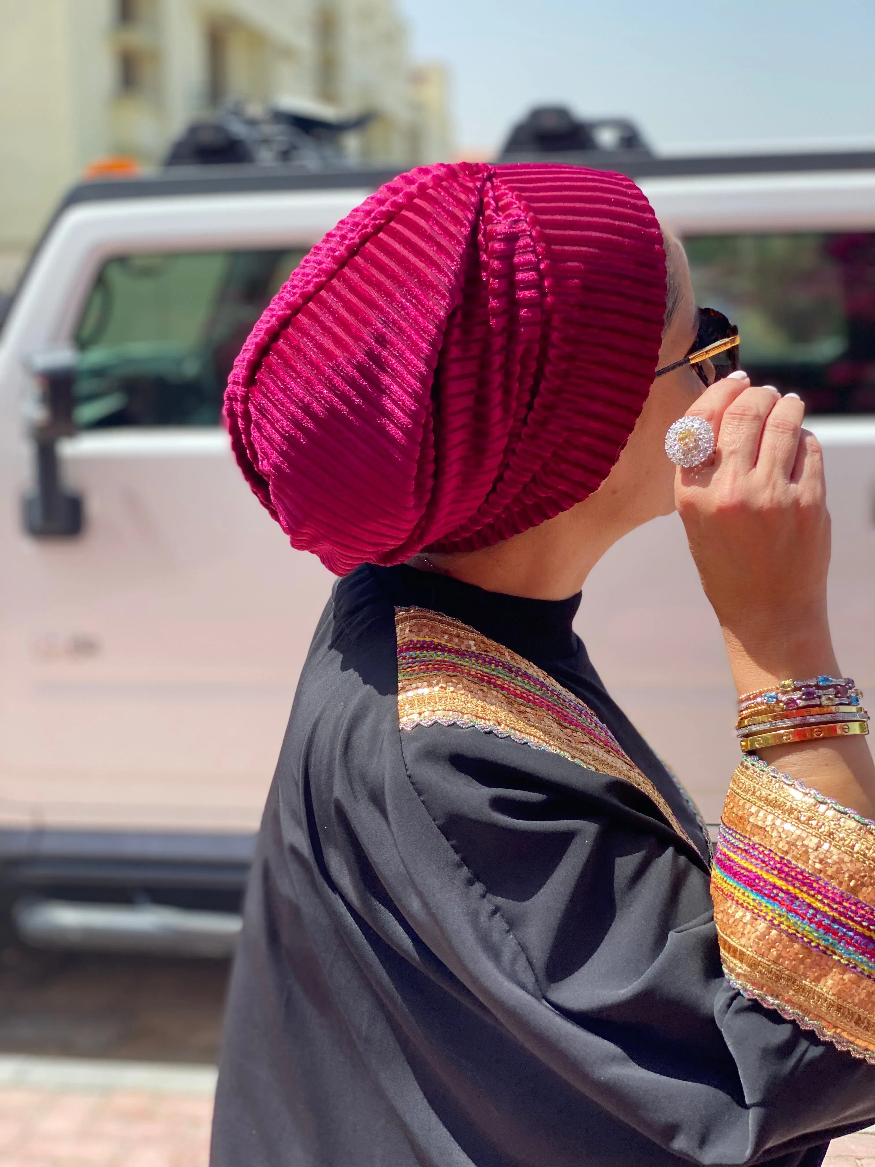 Beanie Velvet - Violet