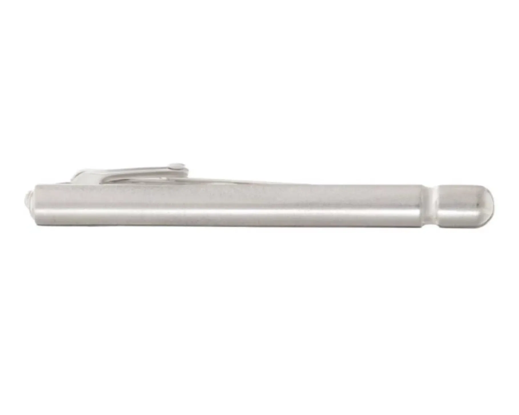 Bevelled Metal Short Tie Clip
