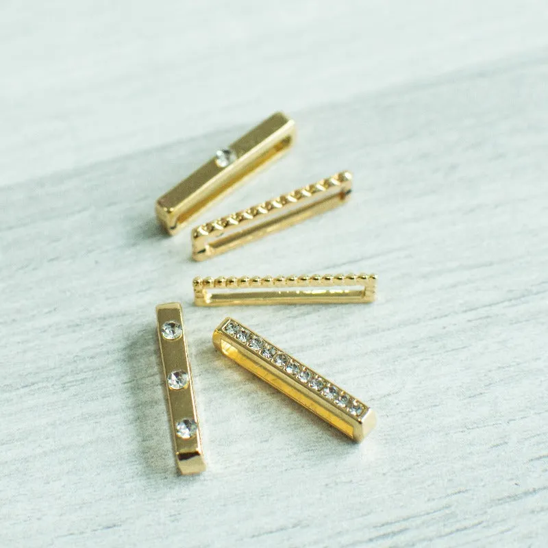 Bling It Gold Smartwatch Band Accessories Set