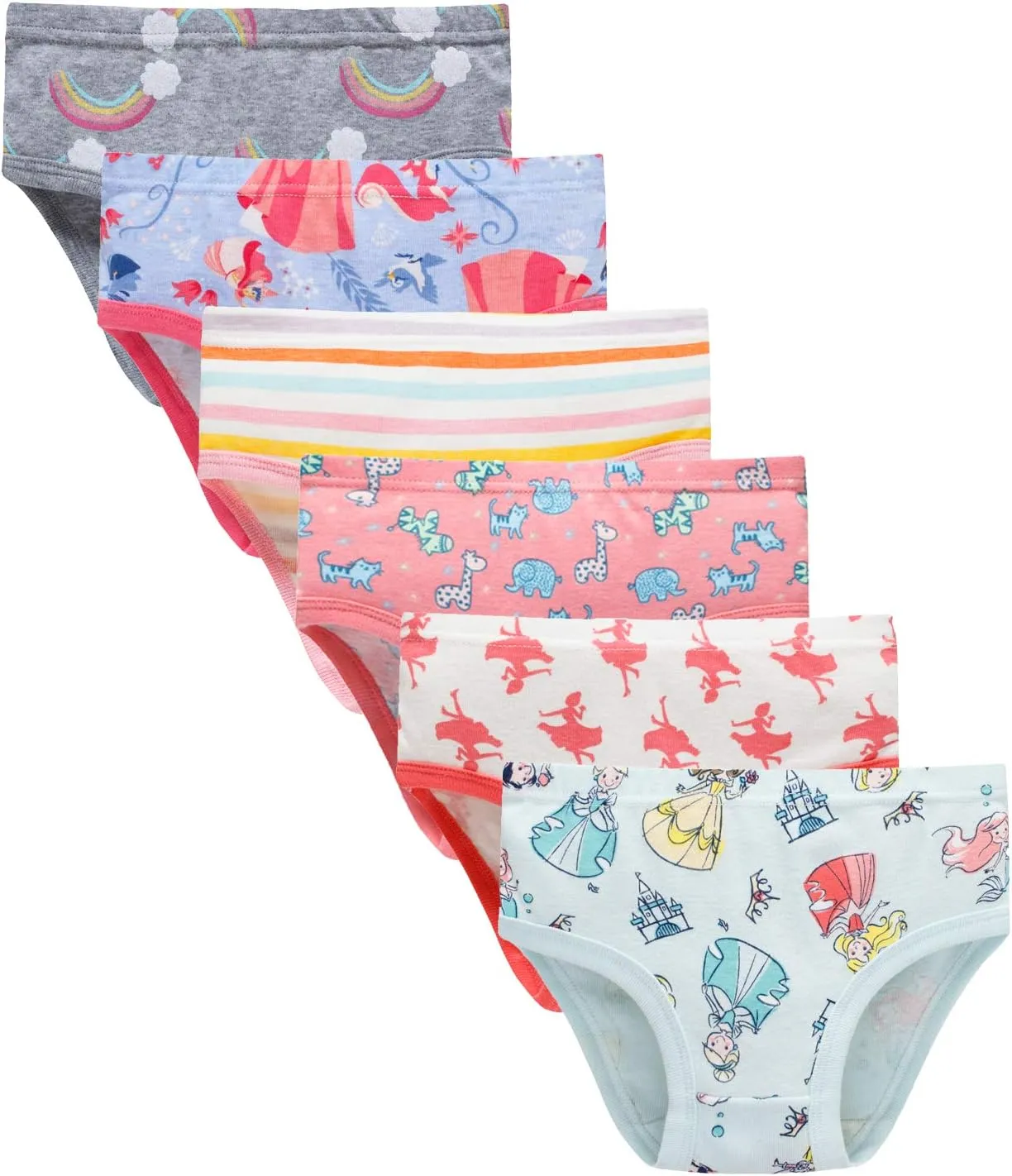 Boboking Soft Cotton Underwear Toddler Girls'Briefs Soft Undies