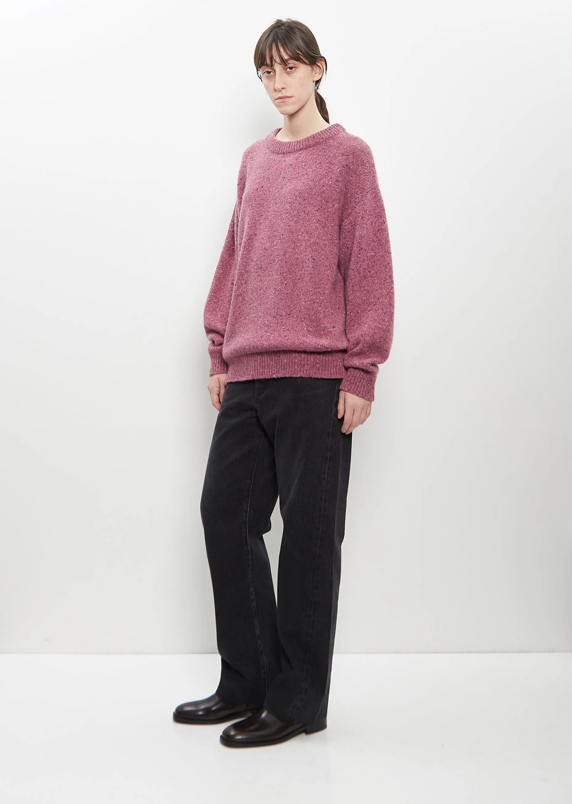 Cashmere Ricos Sweater — Rose Dust