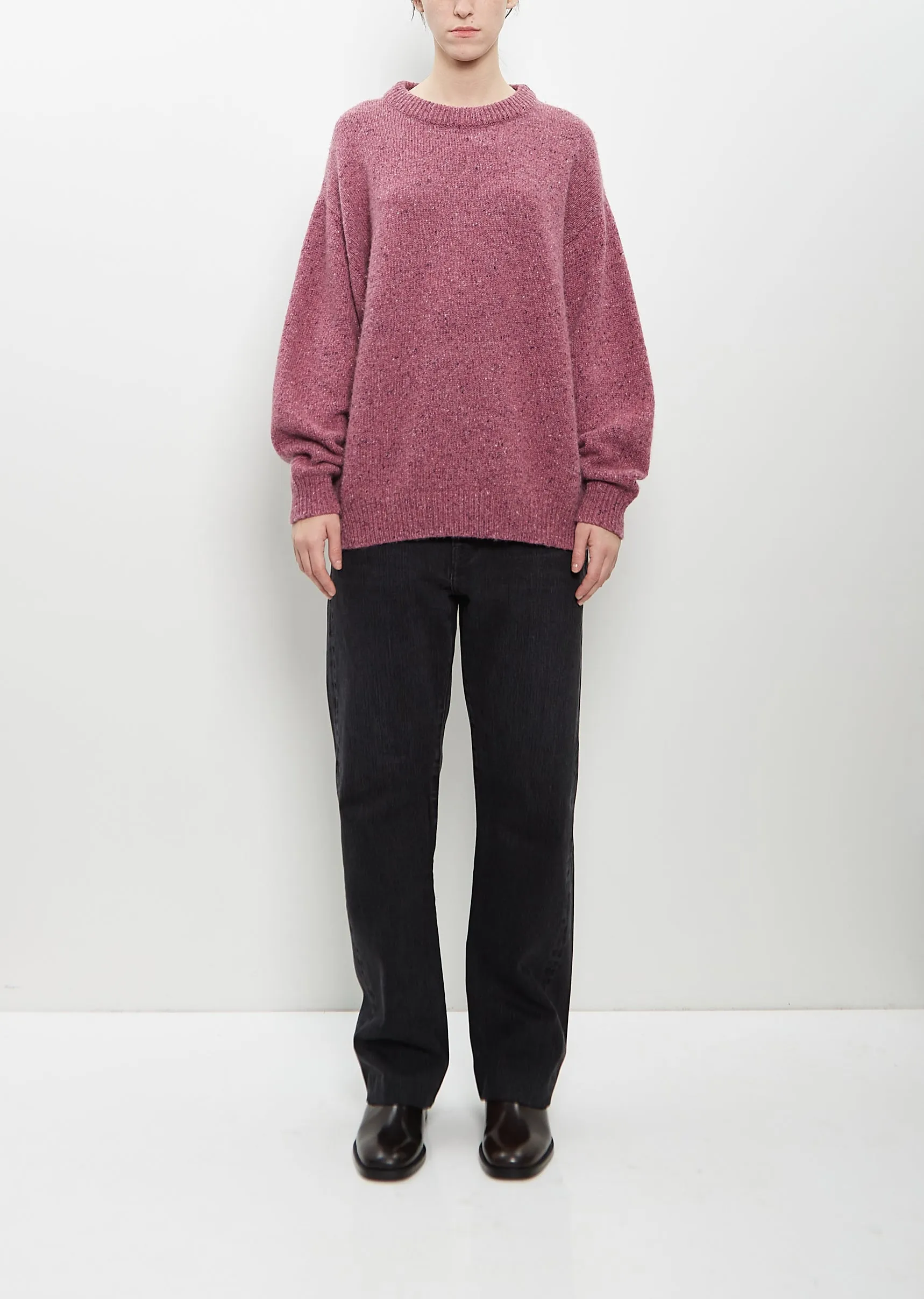 Cashmere Ricos Sweater — Rose Dust
