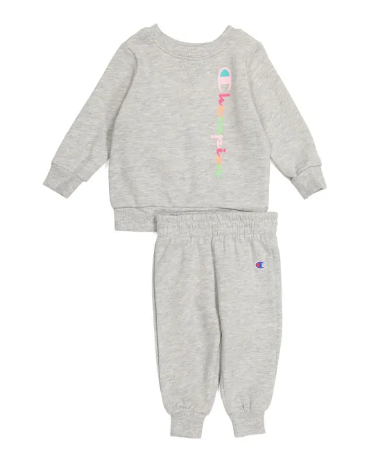 Champion Toddler Girls 2pc Jogger Set