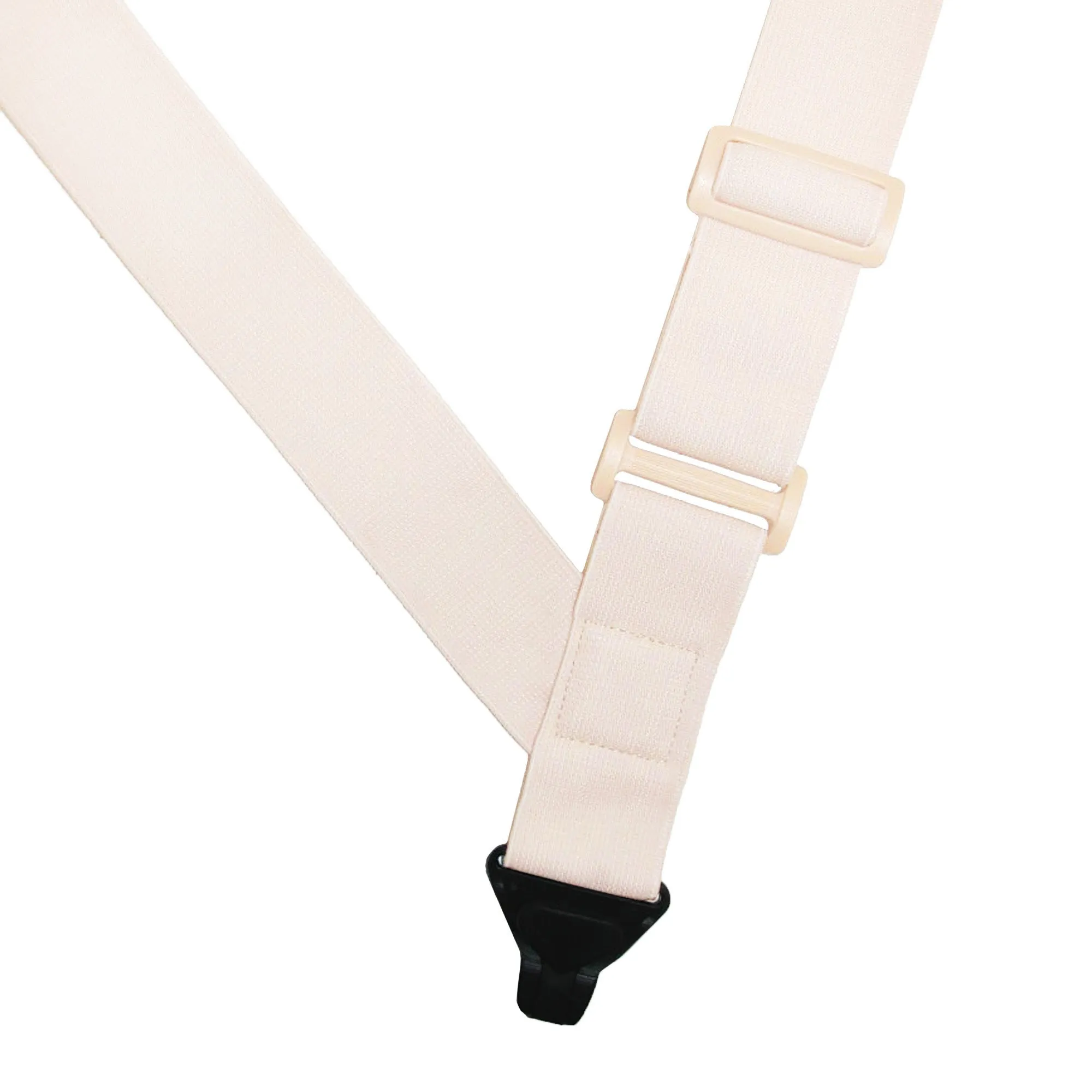 CTM® Men's Undergarment TSA Compliant Side Clip Airport Suspenders