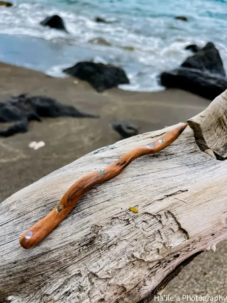 E OLA ANA - Paua Aalii Hair Stick