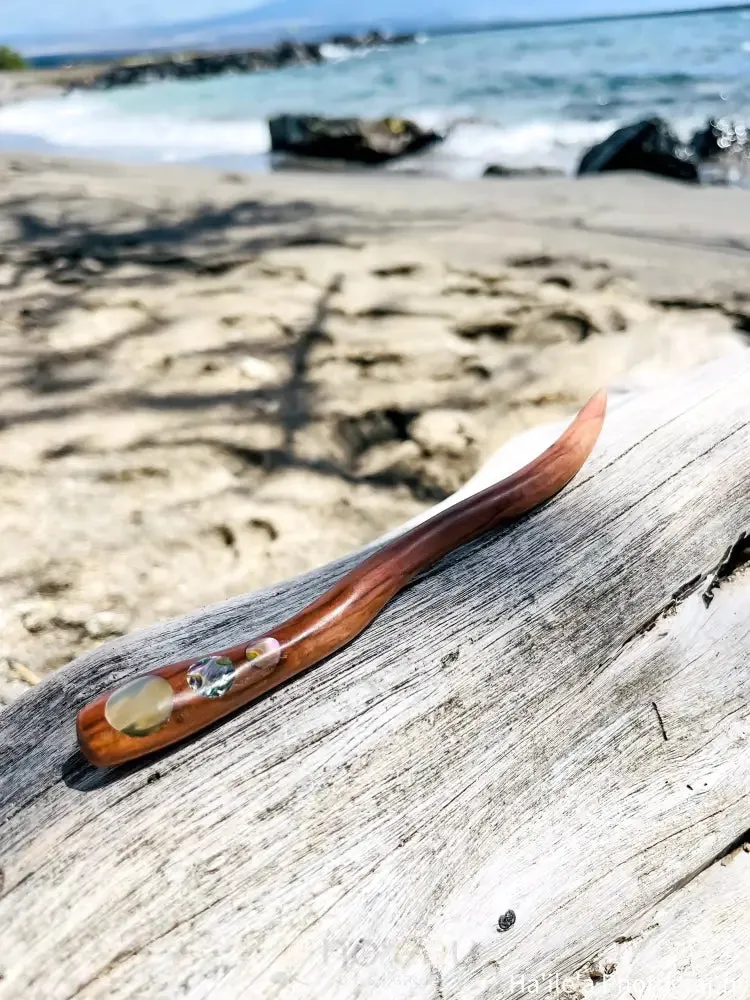 E OLA ANA - Paua Aalii Hair Stick