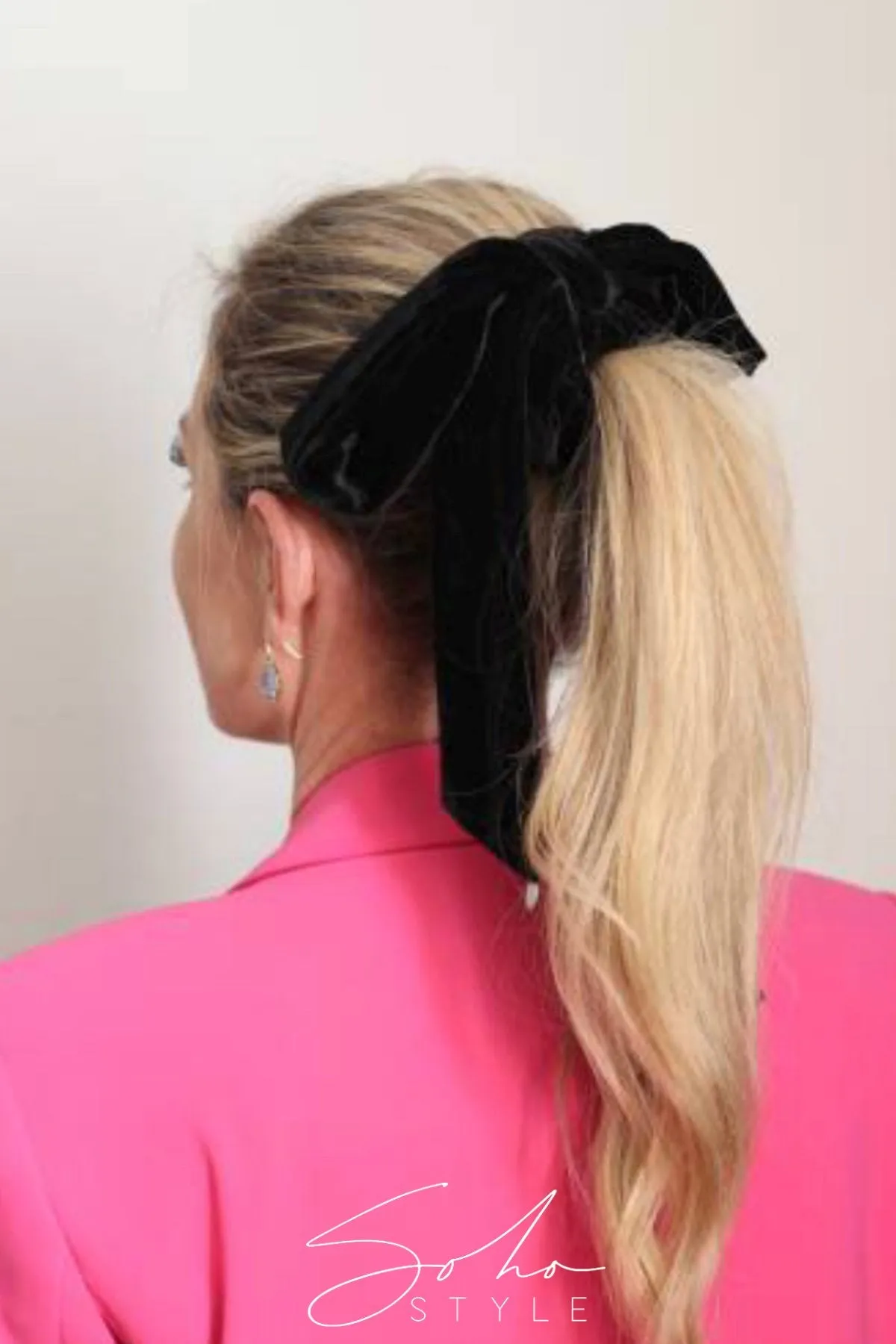 EXTRA LONG VELVET RIBBON SCRUNCHIE