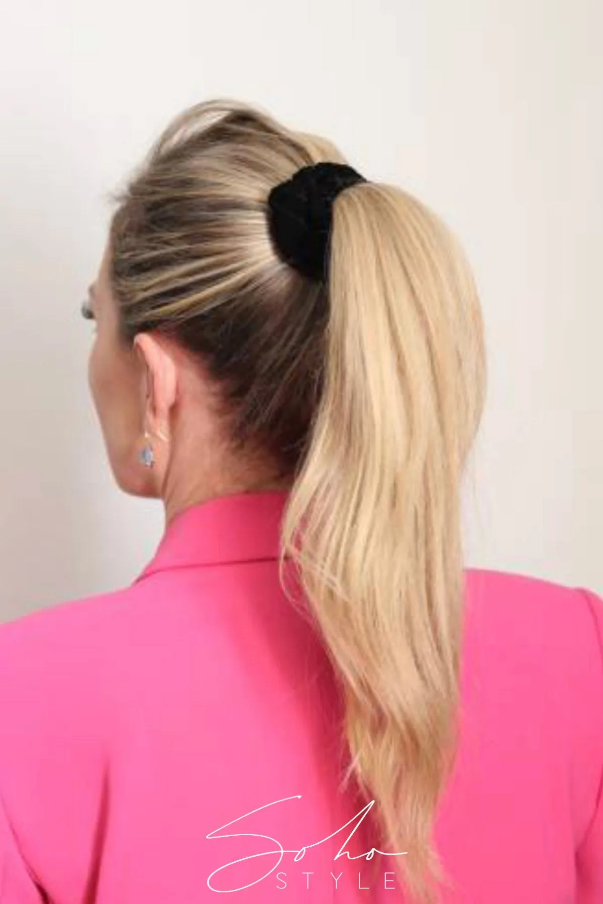EXTRA LONG VELVET RIBBON SCRUNCHIE