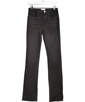 FRAME Black Le Mini Boot High-rise Stretch Slim Boot-cut Jeans W28