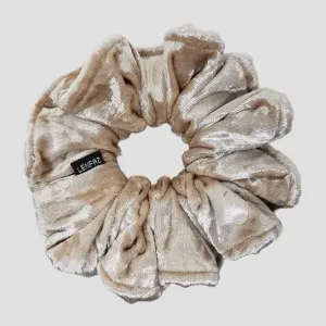 French Vanilla Oversized Velvet Scrunchie