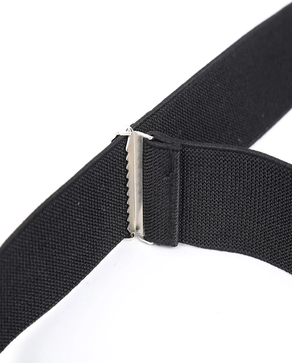Kajeer Men Button Suspenders Adjustable, Heavy Duty Y-Back Elastic Tuxedo Elastic Mens Suspenders with Leather Buttons End