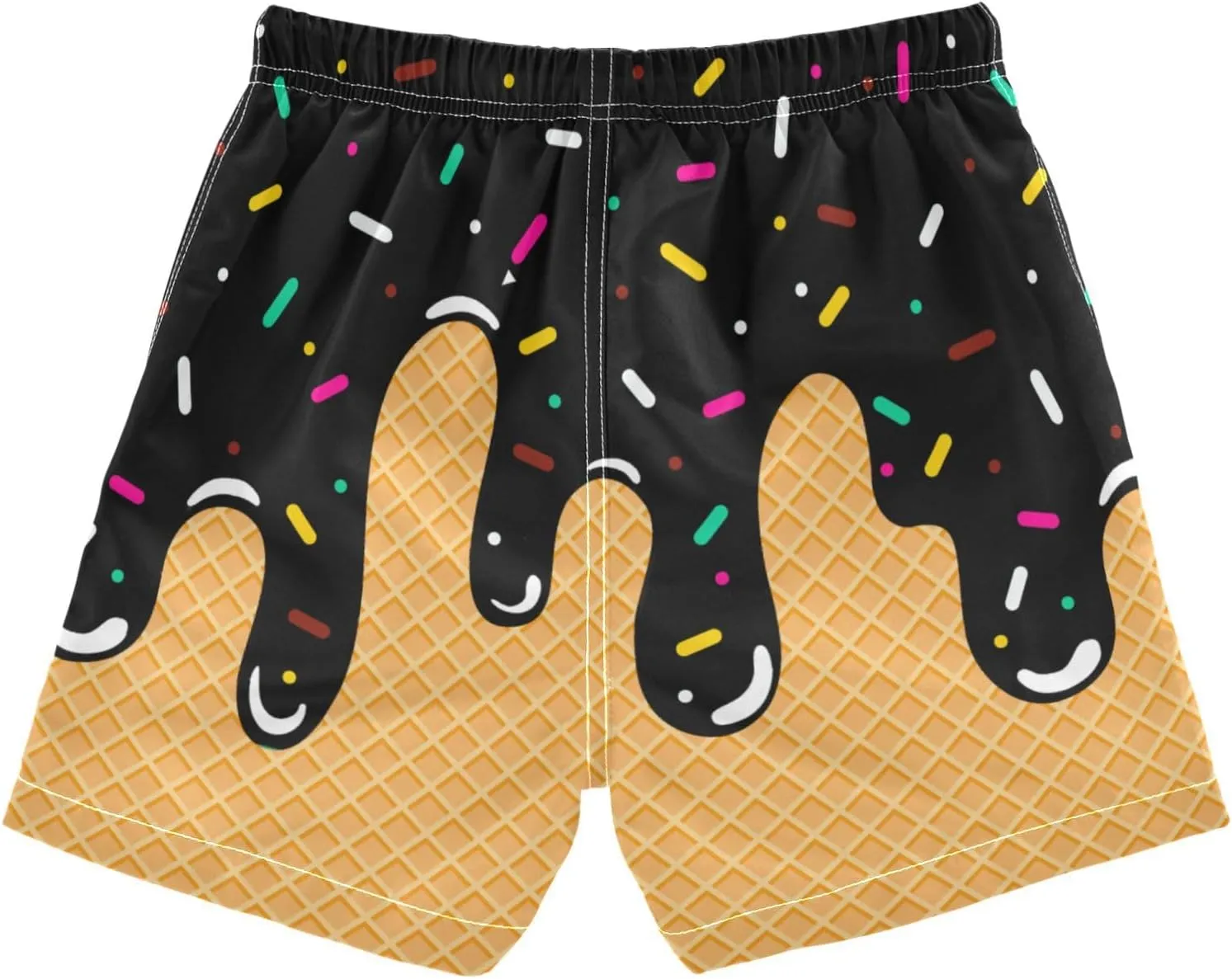 Little Boy Swim Trunks Quick Dry Swimsuit Bathing Suits Beach Board Shorts with Mesh Lining 2-12Years