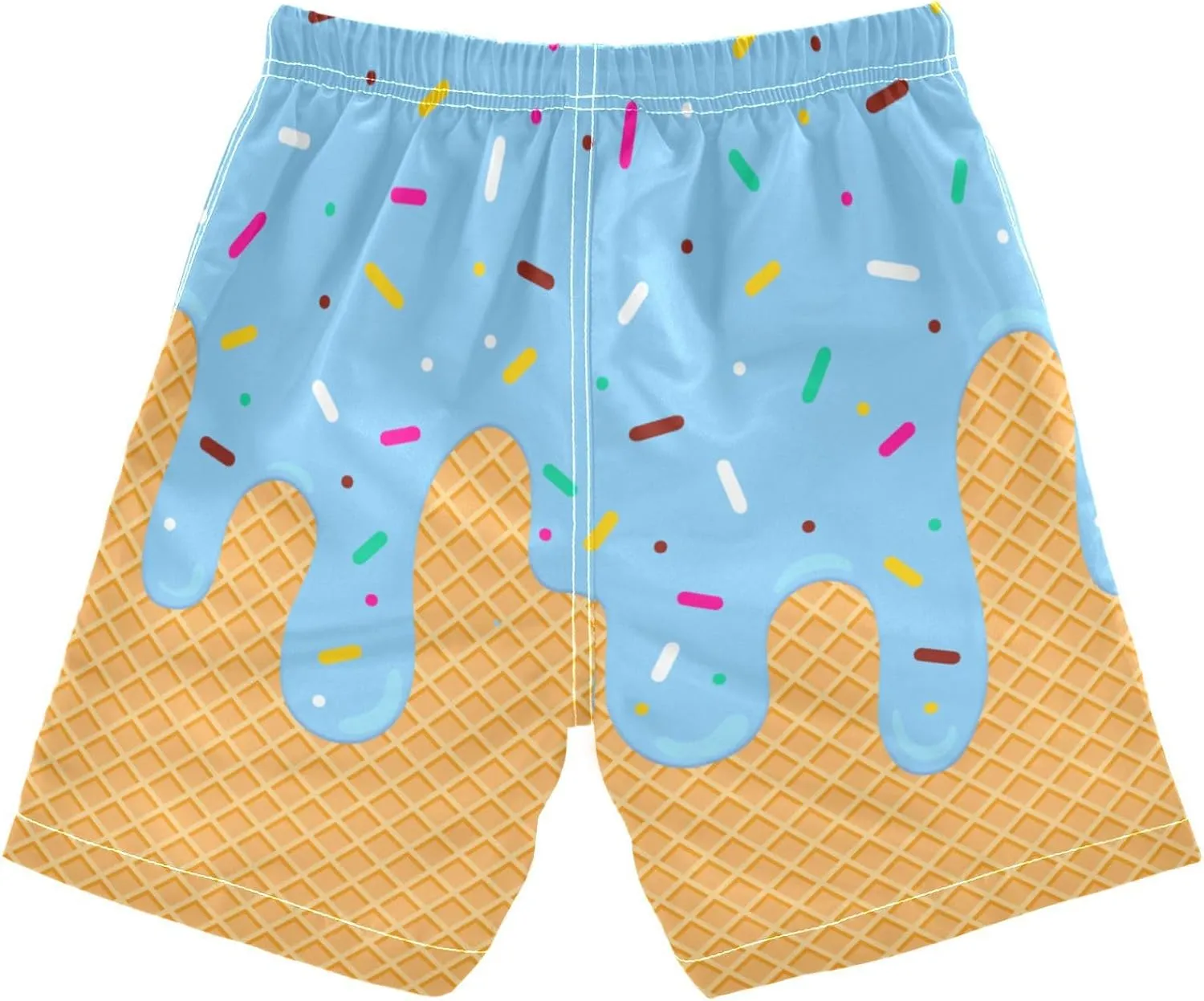 Little Boy Swim Trunks Quick Dry Swimsuit Bathing Suits Beach Board Shorts with Mesh Lining 2-12Years