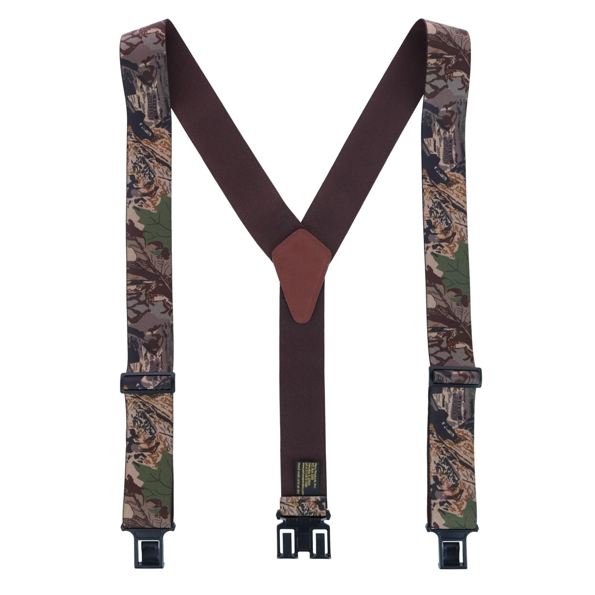 Perry Suspenders™ Men's Elastic Hook End Camouflage Suspenders (Tall Available)