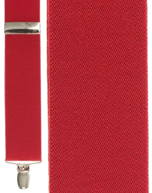 "Red Bostonian" Suspenders