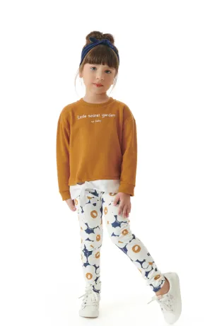Secret Garden Top & Leggings in Rust