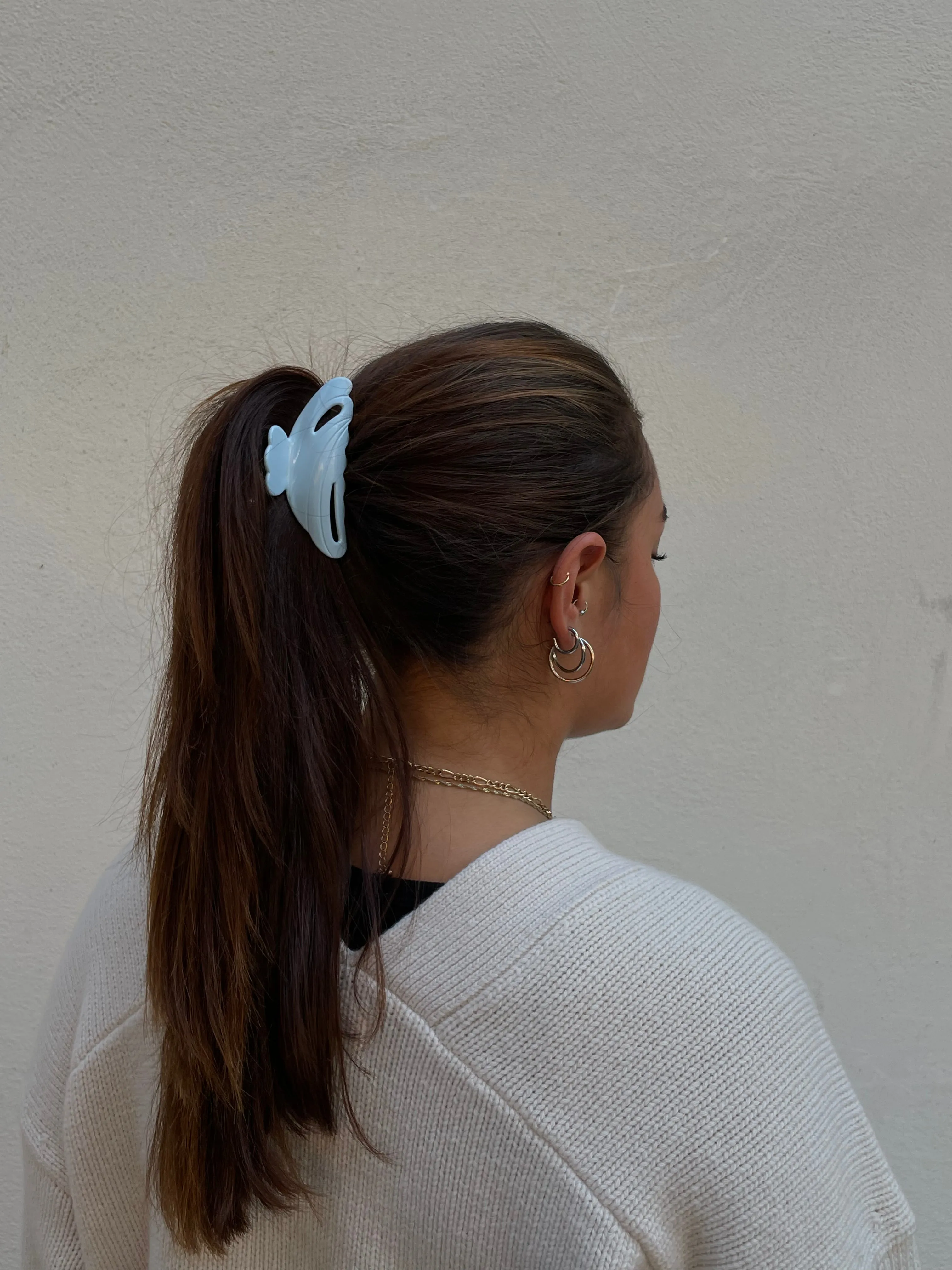 Solid Hair Clip - Baby Blue