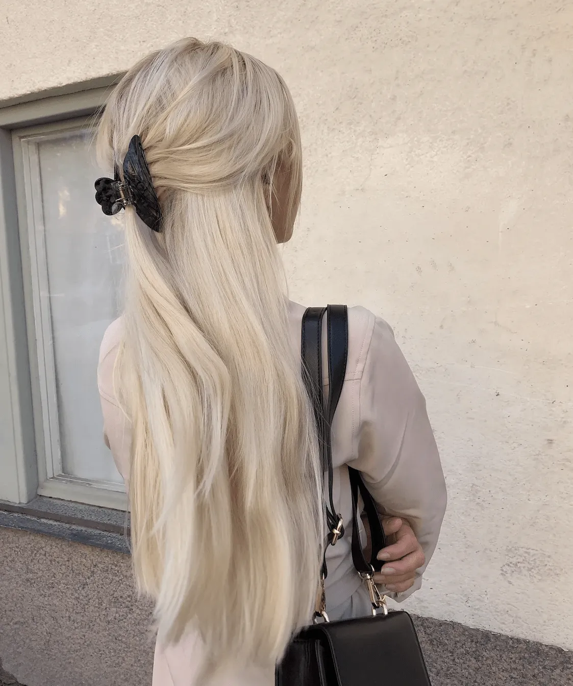 Solid Hair Clip - Black
