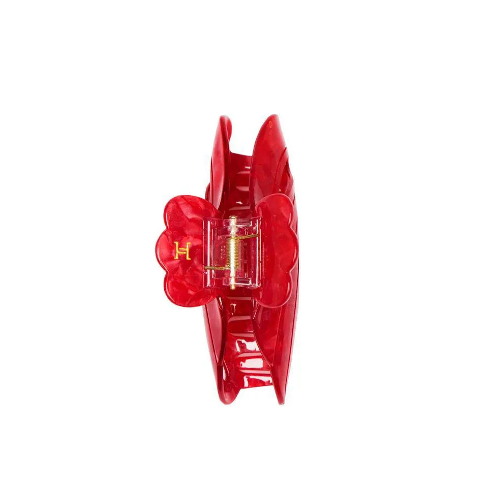 Solid Hair Clip - Red