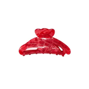 Solid Hair Clip - Red