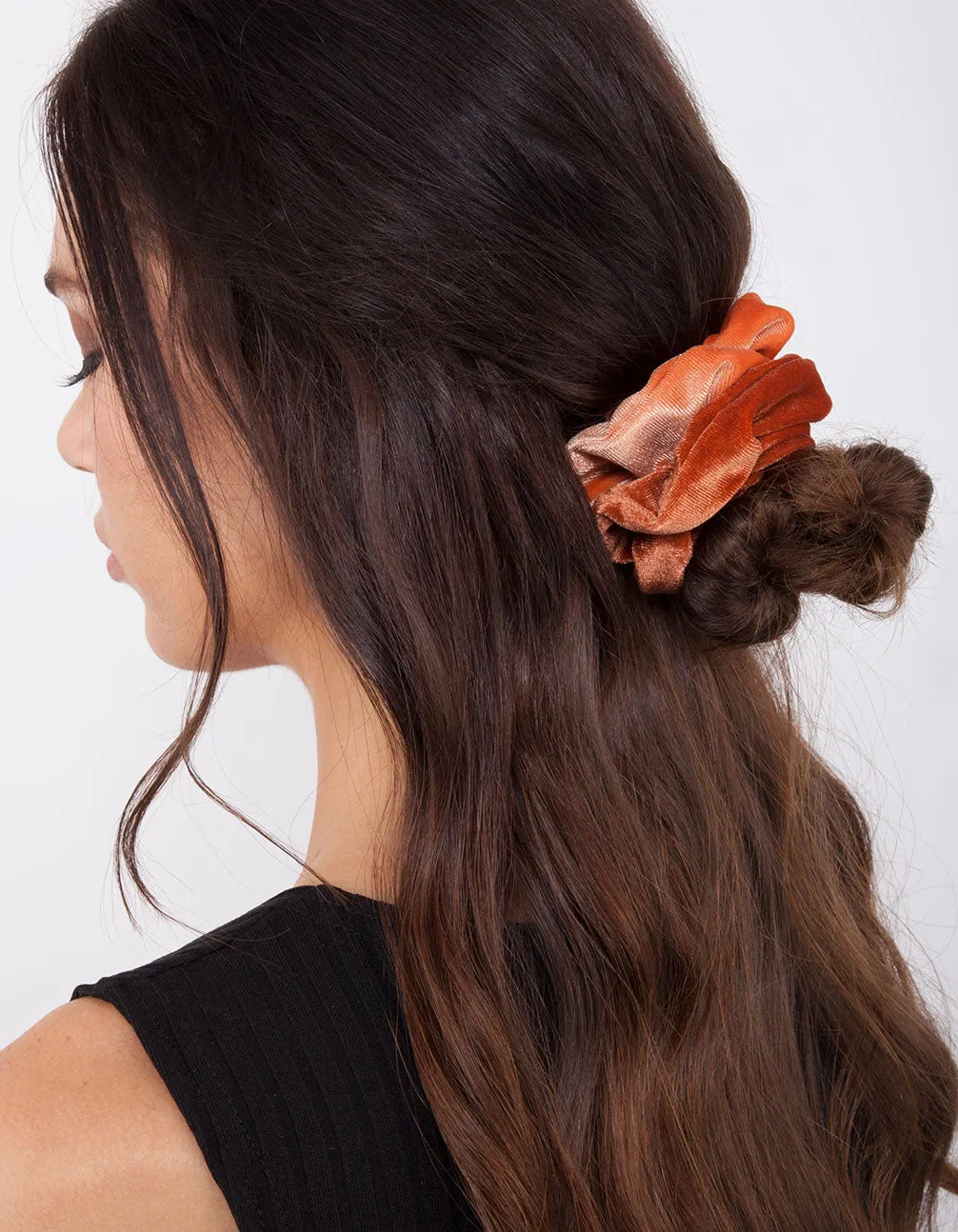 Sunset Velvet Scrunchie Pack