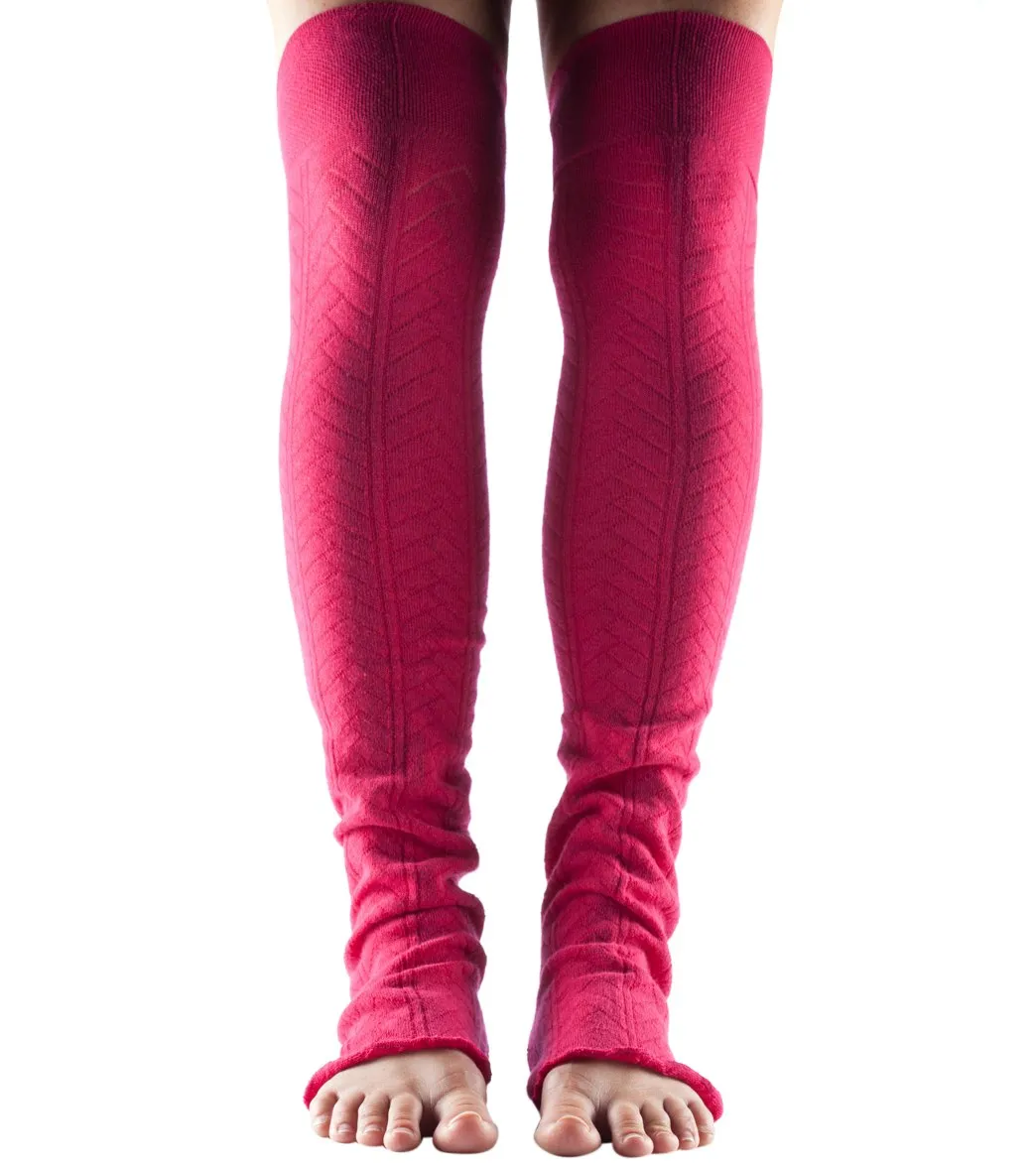 Toesox Open Heel Leg Warmers