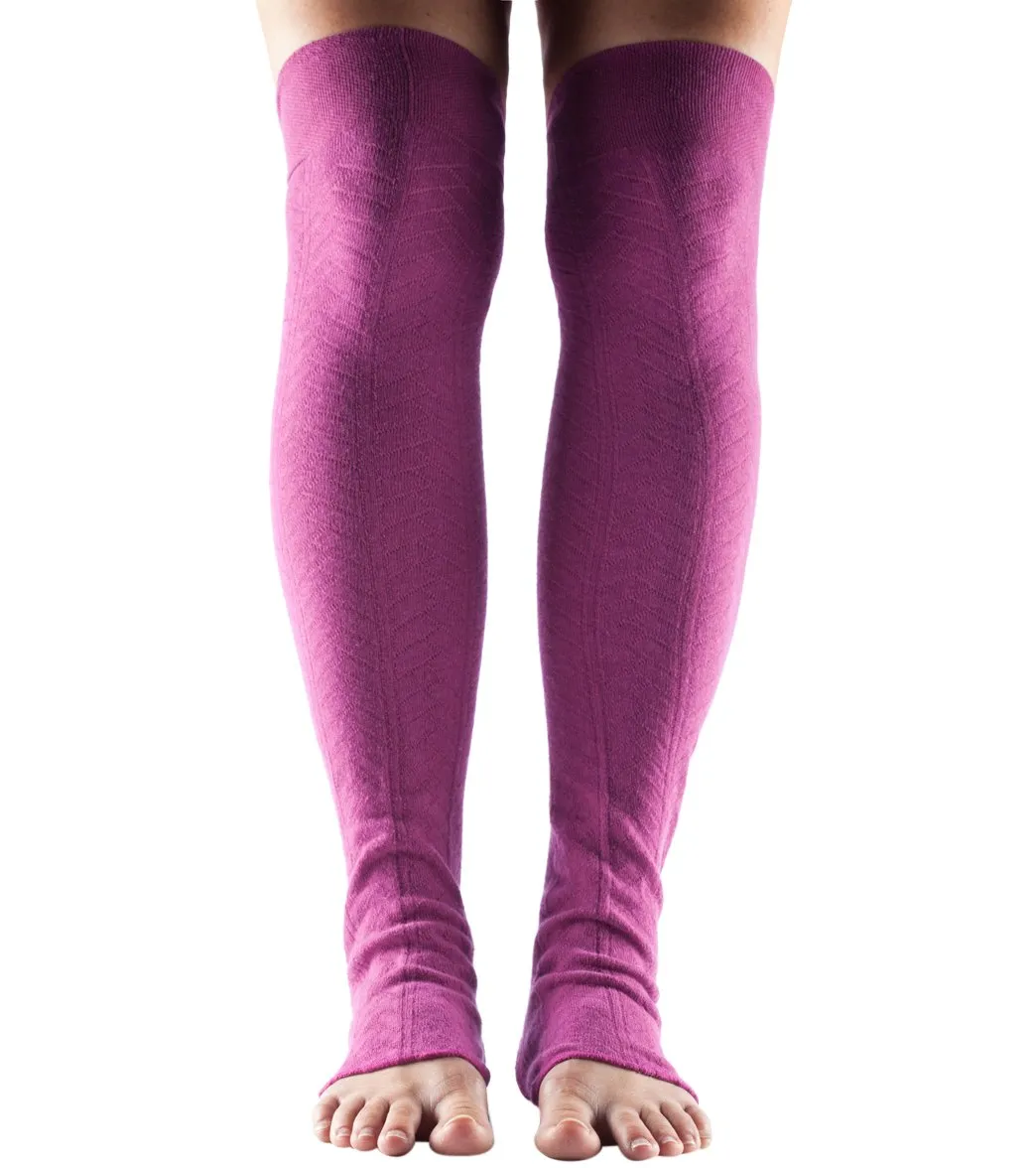 Toesox Open Heel Leg Warmers