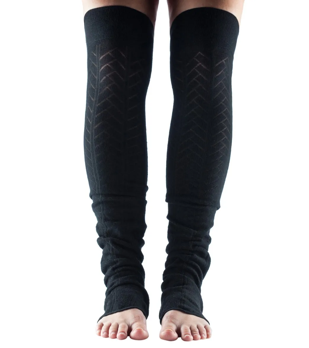 Toesox Open Heel Leg Warmers
