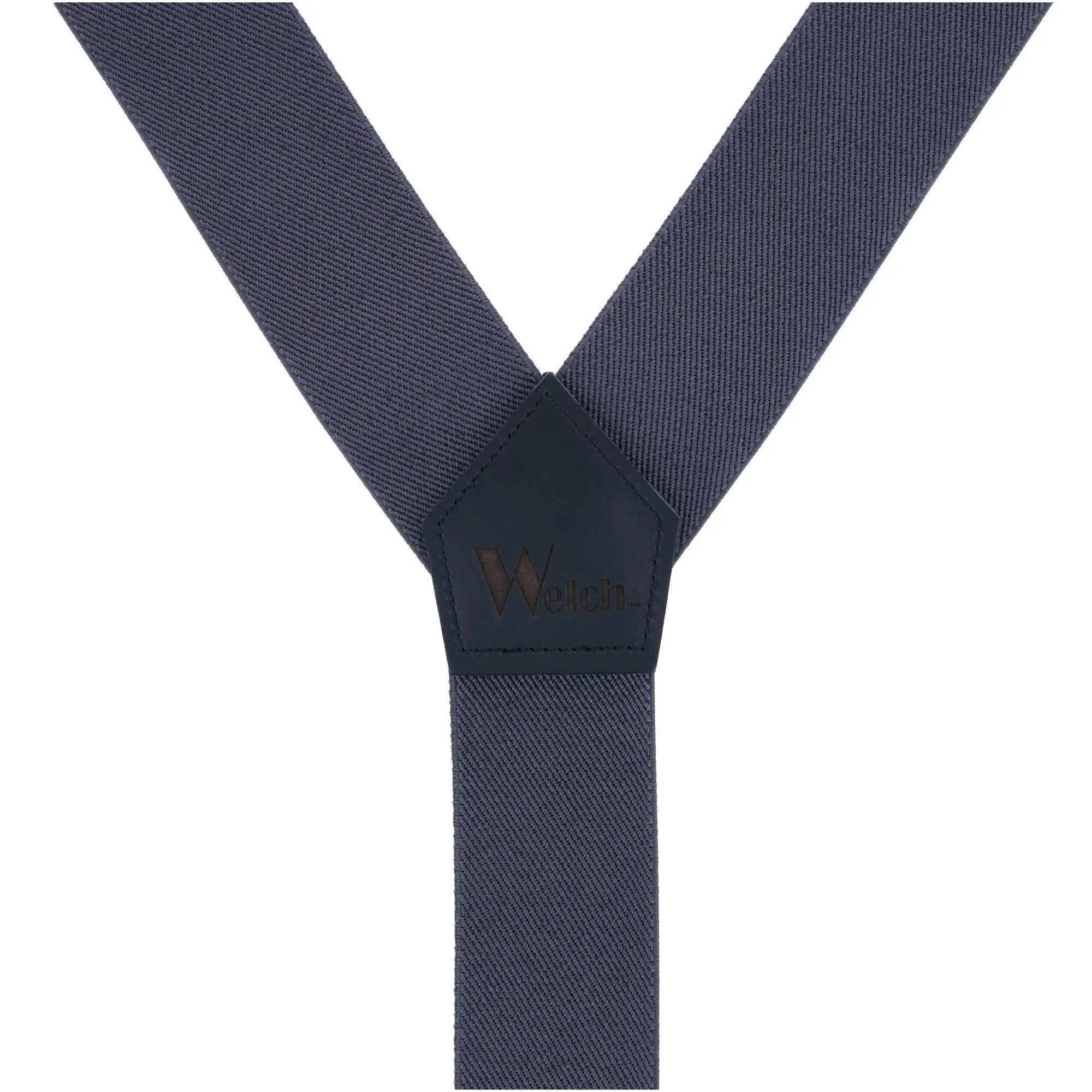Welch Men's Elastic Button-End Y-Back 2 Inch Work Suspenders