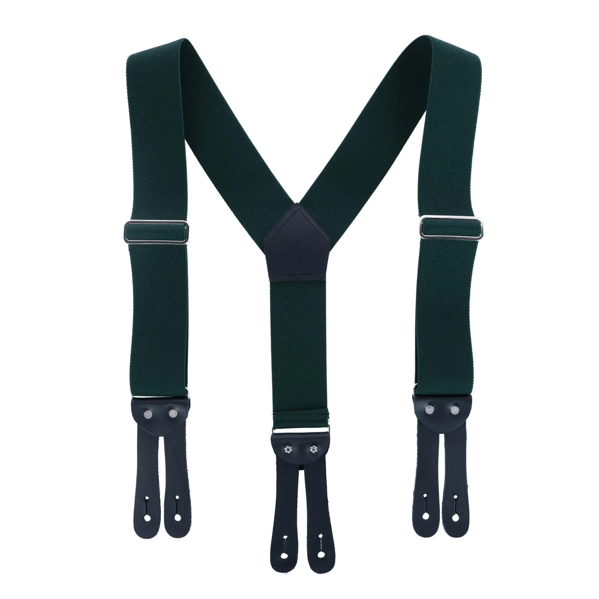 Welch Men's Elastic Button-End Y-Back 2 Inch Work Suspenders