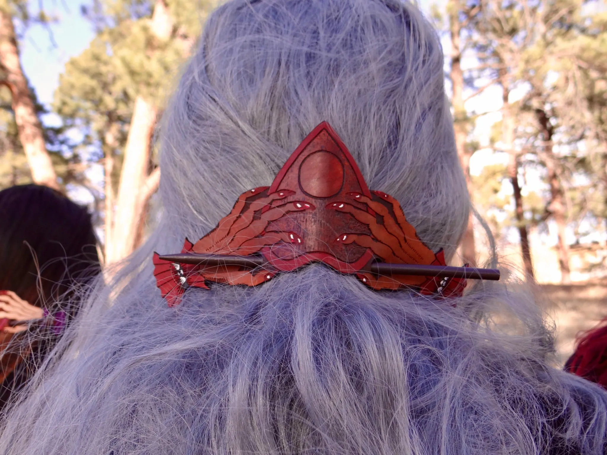 Witch Planchette in Red cuffs