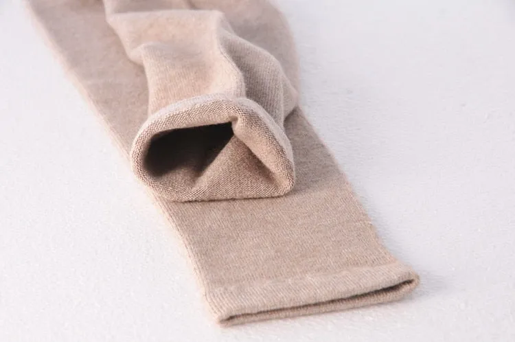 Wool Knit Leg Warmers Knit