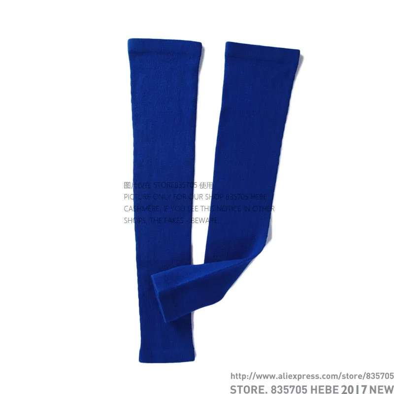 Wool Knit Leg Warmers Knit