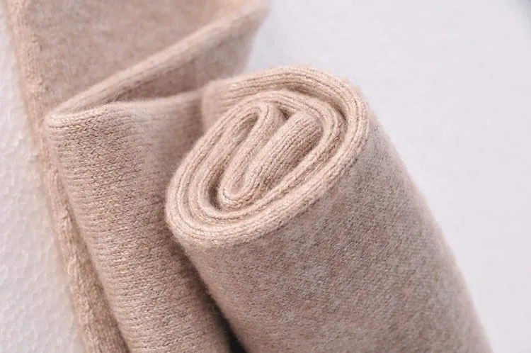 Wool Knit Leg Warmers Knit